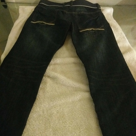 F.U.S.A.I MEN STRAIGHT LEG JEANS. - Picture 3 of 7